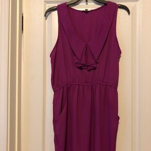 UO Silence + Noise magenta tank dress w/ pockets